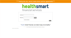 Desktop Screenshot of healthsmartfinancial-training.com
